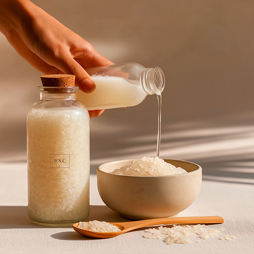 Agua de arroz coreana